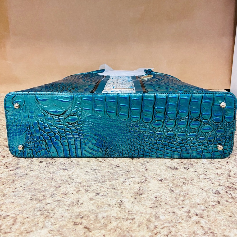 Brahmin Peacock Shimmer ELAINE and Cordelia Wallet - Picture 11 of 13